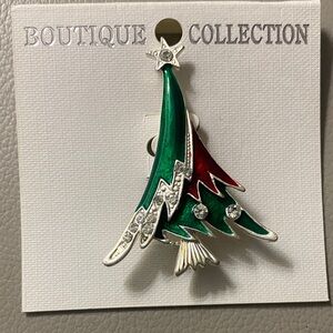 Christmas Tree Brooch 2”